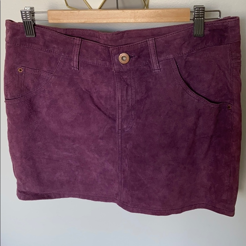 100% Genuine Leather skirt